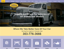 Tablet Screenshot of demersautomotive.com